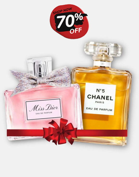 Miss Dior EDP 100 ML + Chanel N5 EDP 100 ML Combo