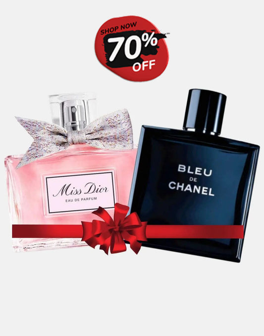 Bleu De Chanel EDP 100 ML + Miss Dior EDP 100 ML